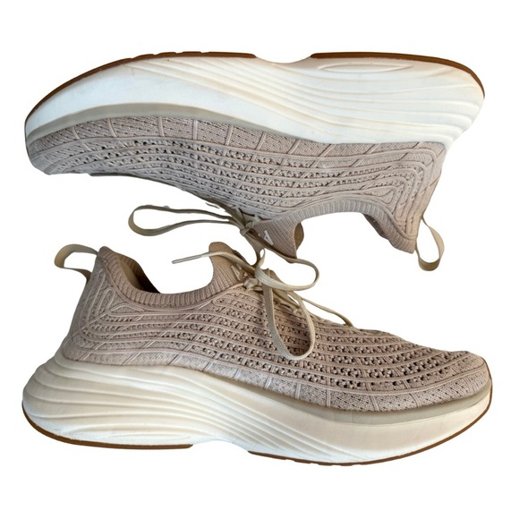 APL Men's 9 TechLoom Zipline Athleitic Running Sneaker Beige Training Casual - Picture 11 of 12